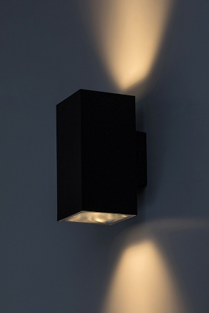 Aplice exterior Rabalux Urfa LED 18W 1800lm 2700KK, 4000KK, 6500KK plastic black stil modern, IP65 77157 [2]