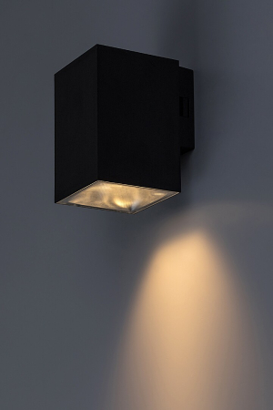 Aplice exterior Rabalux Urfa LED 9W 900lm 2700KK, 4000KK, 6500KK plastic black stil modern, IP65 77156 [2]