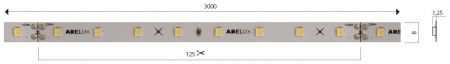 FLB26420NW/3M KIt Banda flexibila cu LED-uri 6W/m 100-240V AC 4000K CRI.80 IP20 (5.1.2) XFILL 264 3M BLISTER [1]