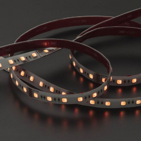 SURSE ILUMINAT - Banda flexibila LED SMD Arelux Xstrip RGB IP65 5000 mm 60 LED/m R 360 lm/m, G 760 lm/m, B 220 lm/m 14,4 W/m RGB  24V DC IP65