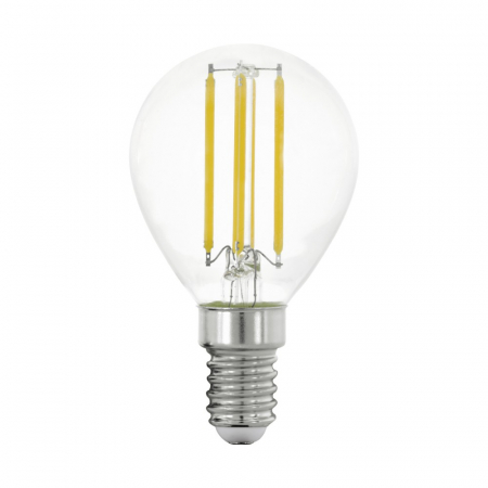 BLACK FRIDAY 2024 - Bec EGLO LM_LED_E14 110019, E14 1X4W 470lm 2700K Ø45, Transparent