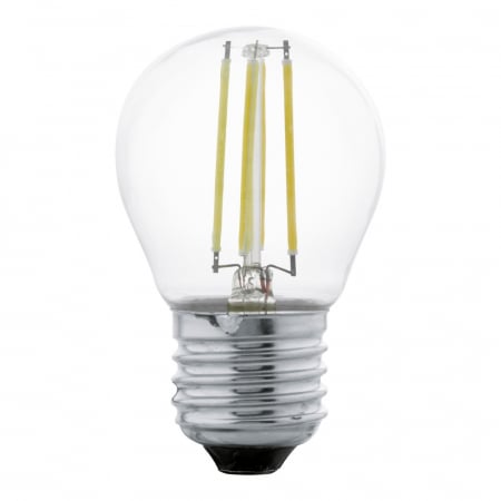 SURSE ILUMINAT - Bec EGLO LM_LED_E27 110006, E27 1X4W 350lm 2700K Ø45, Transparent