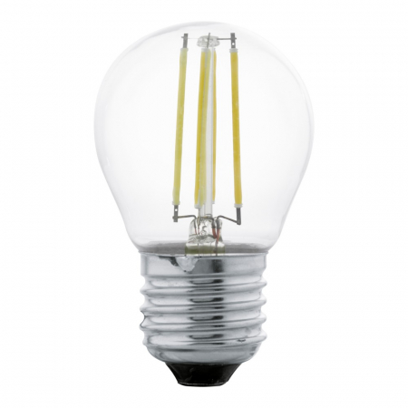 ILUMINAT - Bec EGLO LM_LED_E27 110007, E27 1X4W 470lm 2700K Ø45, Transparent
