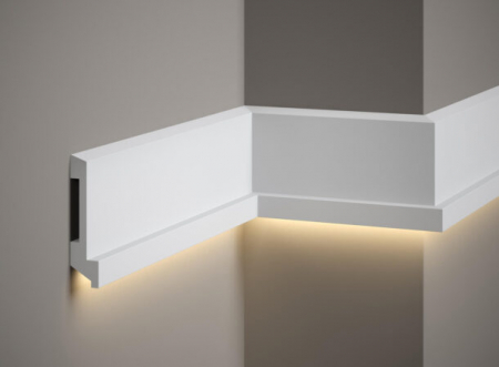 PROFILE DECORATIVE - Brau Polimer Rigid Polyforce Mardom MD025 110x27x2000 mm