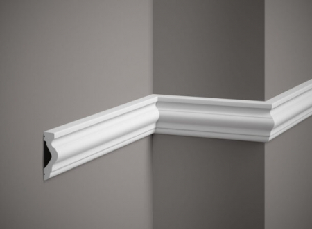 PROFILE DECORATIVE - Brau Polimer Rigid Polyforce Mardom MD308 65x21x2000 mm
