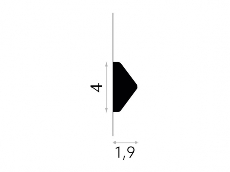 Brau Polimer Rigid Polyforce Mardom QL023 40x19x2000 mm [2]