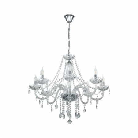 BLACK FRIDAY - Candelabru EGLO BASILANO 1 39101, E14 8X40W Ø820mm