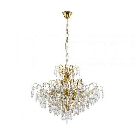 ILUMINAT INTERIOR - Candelabru EGLO FENOULLET 1 39606, E14 9X25W Ø735mm, Transparent