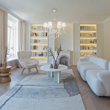 Candelabru Maytoni Classic Grace ARM247-06-G E14 6x40W -  Metal White/Gold IP20 [2]