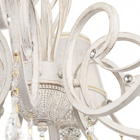 Candelabru Maytoni Classic Grace ARM247-08-G E14 8x40W -  Metal White/Gold IP20 [1]