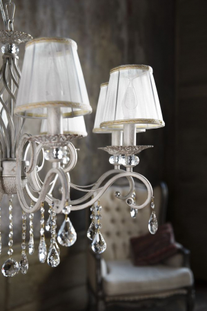 Candelabru Maytoni Classic Grace ARM247-08-G E14 8x40W -  Metal White/Gold IP20 [3]