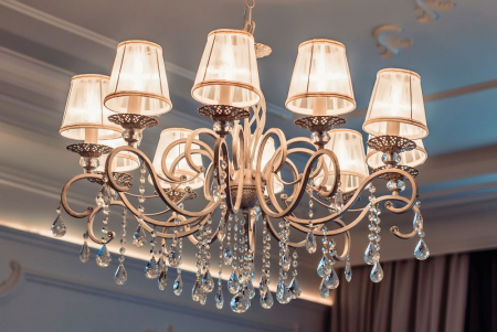 Candelabru Maytoni Classic Grace ARM247-10-G E14 10x40W -  Metal White/Gold IP20 [2]
