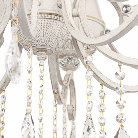 Candelabru Maytoni Classic Grace ARM247-10-G E14 10x40W -  Metal White/Gold IP20 [1]