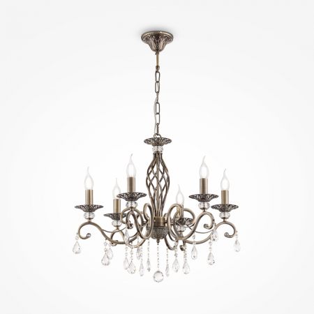 ILUMINAT - Candelabru Maytoni Classic Grace RC247-PL-06-R E14 6x60W -  Metal Brass IP20