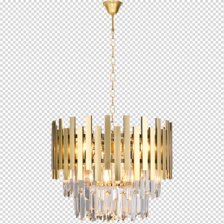 Candelabru Milagro Aspen  6xE14 40W   230V/50Hz Gold Metal & Cristal IP20 [7]