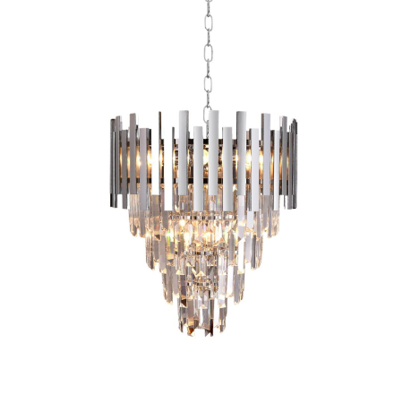 Candelabru Milagro Aspen  9xE14 40W   230V/50Hz Chrome Metal & Cristal IP20 [2]