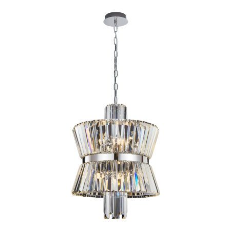 ILUMINAT - Candelabru Milagro Aurelia  8xE14 max 40W   230V/50Hz Chrome Metal & Cristal IP20