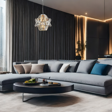 Candelabru Milagro Crown  4xE14 max 40W   230V/50Hz Chrome Metal & Cristal IP20 [3]