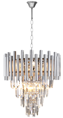 Candelabru Milagro Madison  9xE14 40W   230V/50Hz Chrome Metal & Cristal IP20 [8]