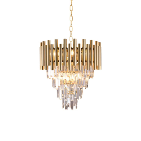 Candelabru Milagro Madison  9xE14 40W   230V/50Hz Gold Metal & Cristal IP20 [2]
