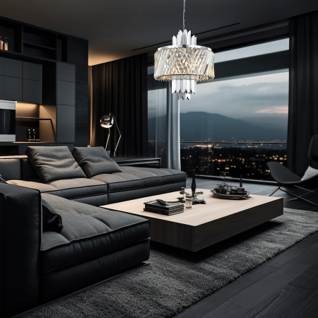 Candelabru Milagro Margot  6xE14 max 40W   230V/50Hz Chrome Metal & Cristal IP20 [3]