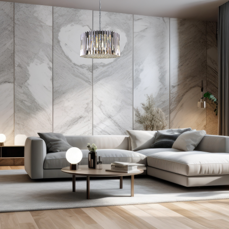 Candelabru Milagro Ritz  12xE14 max 40W   230V/50Hz Chrome Metal & Cristal IP20 [2]