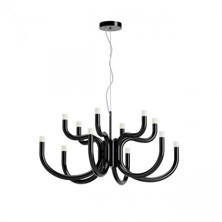 BF LUSTRE - Candelabru Redo Luxor 01-3230 LED 54W 4605 lm 3000K Metal&Aluminiu Negru Dimabil Triac IP20