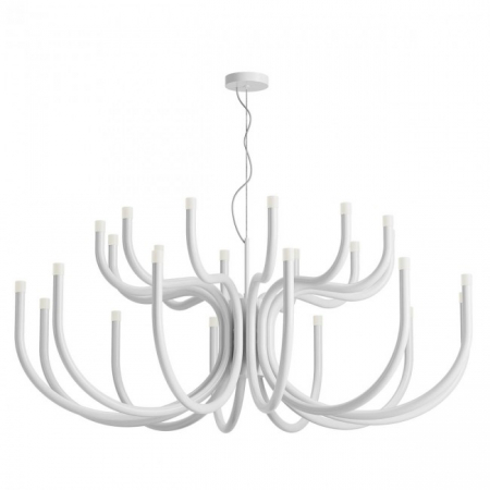 BLACK FRIDAY 2024 - Candelabru Redo Luxor 01-3235 LED 108W 8132 lm 3000K Metal&Aluminiu Alb Dimabil Triac IP20