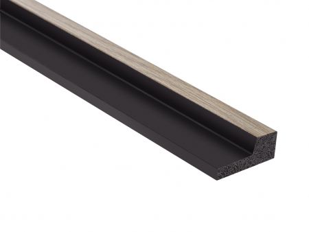 PROFILE DECORATIVE - Capat drept panou riflat Polimer Rigid Polyforce Mardom Stretto 2700x29x12mm L0103R Grey Oak
