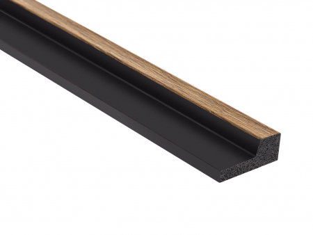 PROFILE DECORATIVE - Capat drept panou riflat Polimer Rigid Polyforce Mardom Stretto 2700x29x12mm L0106R Classic Oak