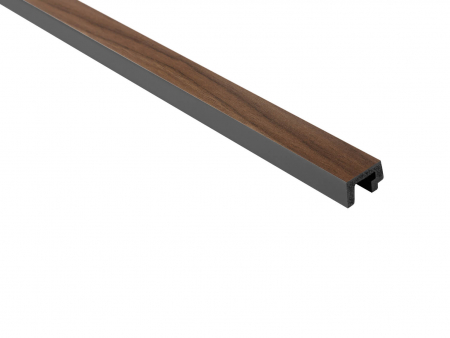 PROFILE DECORATIVE - Capat stanga panou riflat Polimer Rigid Polyforce Mardom Largo 2700x31x20mm L0304L Dark Oak