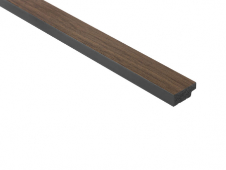 PROFILE DECORATIVE - Capat stanga panou riflat Polimer Rigid Polyforce Mardom Medio 2700x28x12mm L0204L Dark Oak