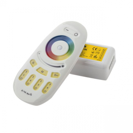 SURSE ILUMINAT - Controller banda LED Arelux CTR104 semnal RGBW, Plastic ABS, Telecomanda radio frecventa IP20