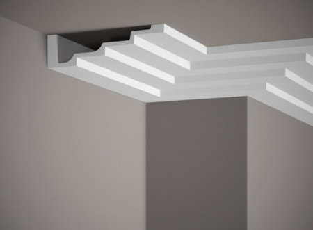 PROFILE DECORATIVE - Cornisa Poliuretan Mardom MDB130 50x197x2000 mm