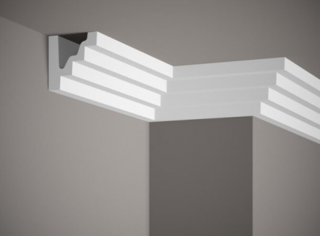 PROFILE DECORATIVE - Cornisa Poliuretan Mardom MDB134 80x80x2000 mm