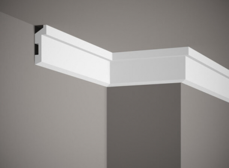 PROFILE DECORATIVE - Cornise Polimer Rigid Polyforce Mardom MD024 80x27x2000 mm