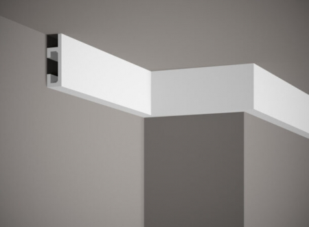 Cornise - Cornisa Polimer Rigid Polyforce Mardom QL019 80x25x2000 mm