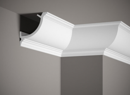 PROFILE DECORATIVE - Cornisa Polimer Rigid Polyforce Mardom QL027 110x110x2000 mm