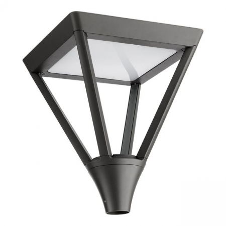 ILUMINAT STRADAL/PARCURI - Corp de iluminat pentru decor urban, parcuri și grădini Arelux Xtown TT01NW DG 45W SMD 2835 EDISON 4000K 3778lm 100-240V AC Gri inchis IP65