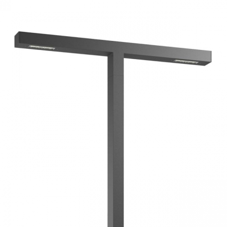 ILUMINAT STRADAL/PARCURI - Corp de iluminat rezidențial și pentru decor urban Arelux Xtorre TOR02WW DG 80W MID POWER LED 3030 LUMILEDS 3000K 10038lm 90-305V AC Gri inchis IP65