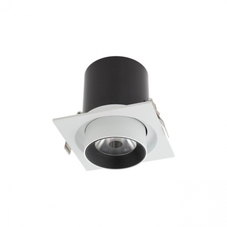 DOMENII ILUMINAT - Corp iluminat încastrat Arelux XSLIDE SI03WW SWH 25W COB CREE 3000K 2141 lm 220-240V AC CRI90 Alb sablat IP40