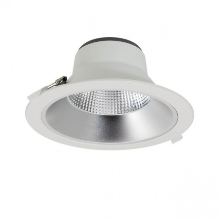 HORECA-COMERCIAL - Corp iluminat incastrat downlight Arelux Xmask MKS04CCT MWH 35W CCT (3000K/4000K/6000K), 2935/3082/3229 lm, Alb mat CRI 90 Ø195-210 mm IP54