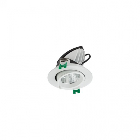 DOMENII ILUMINAT - Corp iluminat încastrat orientabil Arelux XDOWN DN04NW SWH 15W COB CREE 4000K 1269 lm 220-240V AC CRI90 Alb sablat IP40