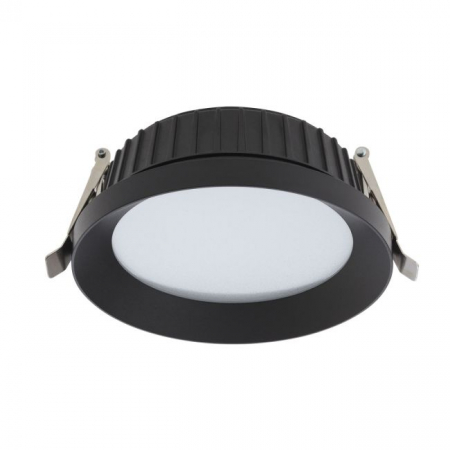 HORECA-COMERCIAL - Corp încastrat formă rotundă Arelux XCLASS CLS01NW MBK 21W SMD 2835 EDISON 4000K 1576 lm 220-240V AC CRI80 Negru sablat IP54