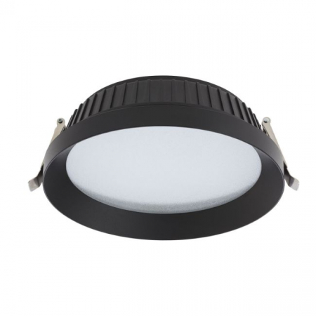 HORECA-COMERCIAL - Corp încastrat formă rotundă Arelux XCLASS CLS02NW MBK 40W SMD 2835 EDISON 4000K 2994 lm 220-240V AC CRI80 Negru sablat IP54