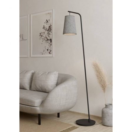 Lampadar Eglo Alsager, negru, 1XE27, H. 170 cm, 43987 [2]