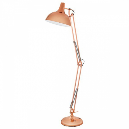 ALEGE SPATIUL - Lampadar EGLO Borgillio, 1XE27, 1X60W, Otel, Cupru - 94705