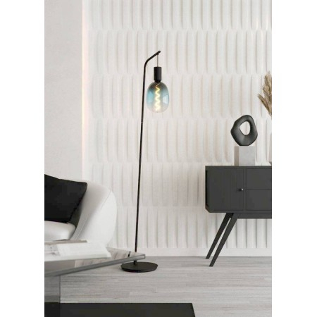 Lampadar Eglo Cranley, negru, metal, H. 170 cm, 43758 [1]