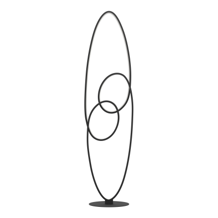 Lampadar EGLO Gianella 901015 LED 38W 3000K 4400lm 220-240V,50/60Hz L 250mm x l 300mm x H 1205mm aluminiu/otel negru plastic alb IP20 [4]