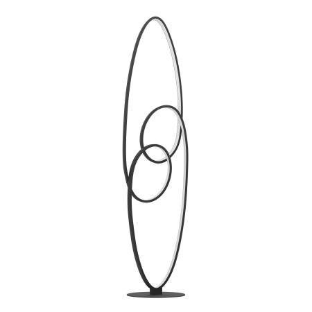 Lampadare - Lampadar EGLO Gianella 901015 LED 38W 3000K 4400lm 220-240V,50/60Hz L 250mm x l 300mm x H 1205mm aluminiu/otel negru plastic alb IP20